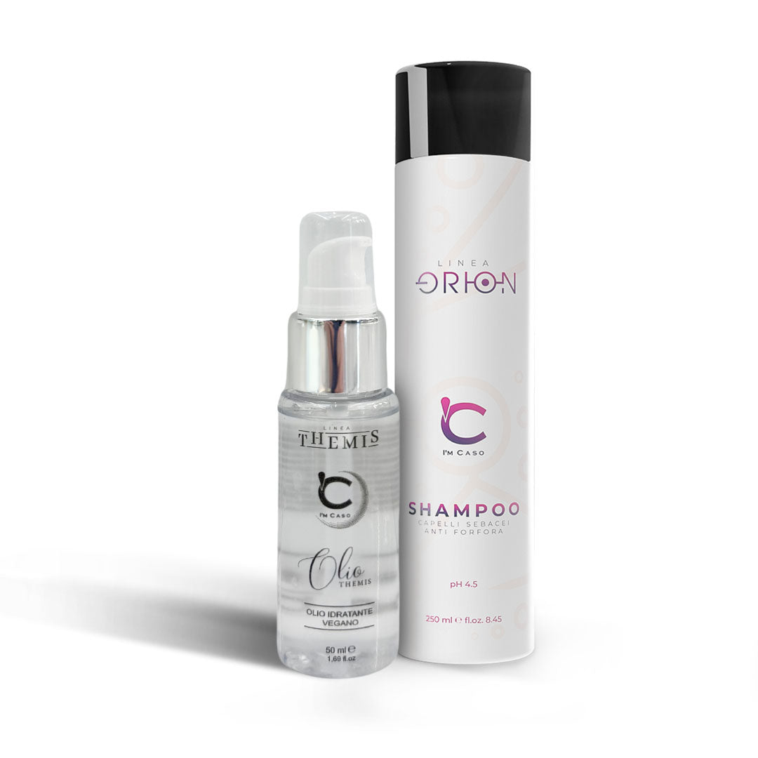 COMBO CUTE GRASSA PUNTE SECCHE - Olio + Shampoo