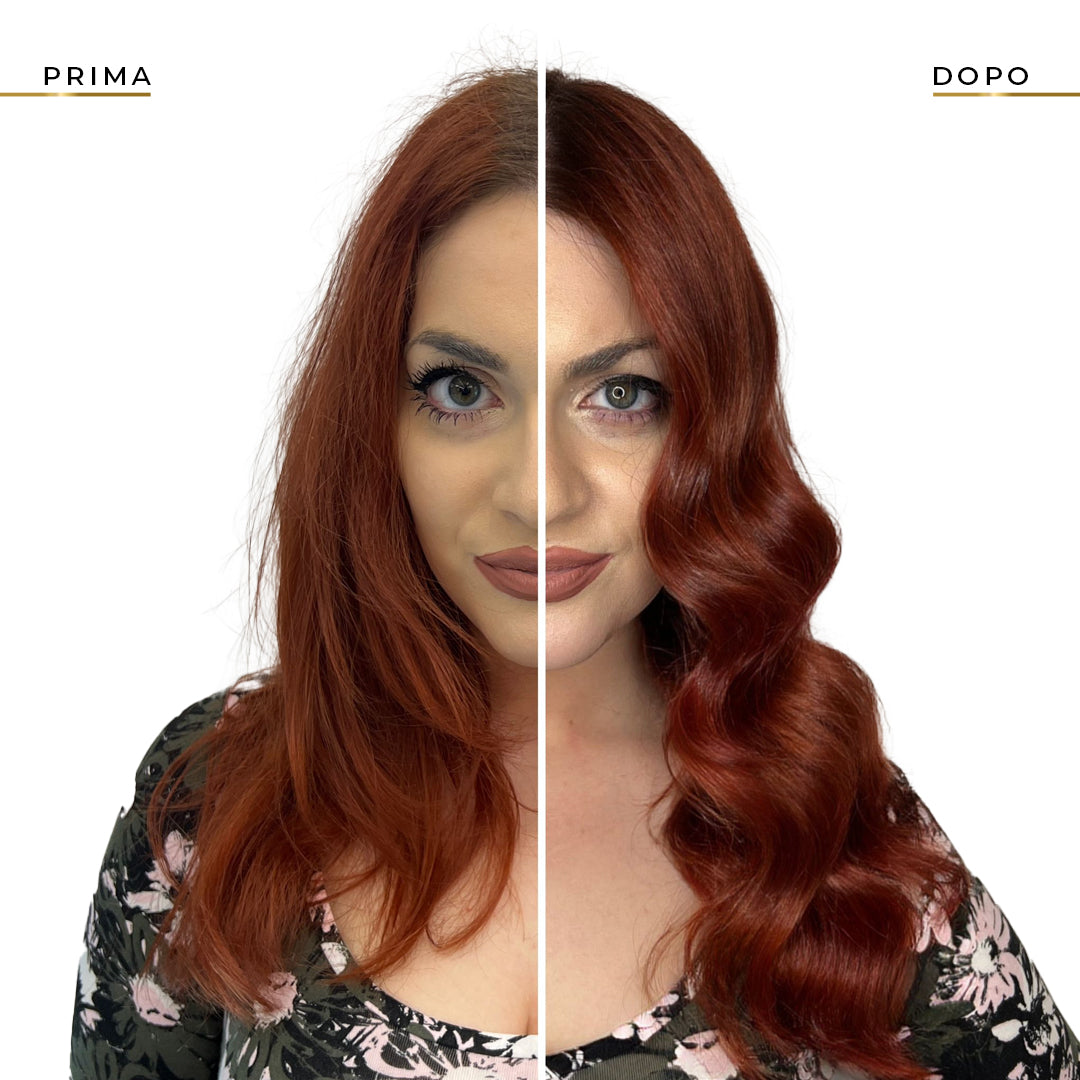 Maschera Colorante Semipermanente Intense Red Linea Bellatrix 200ml