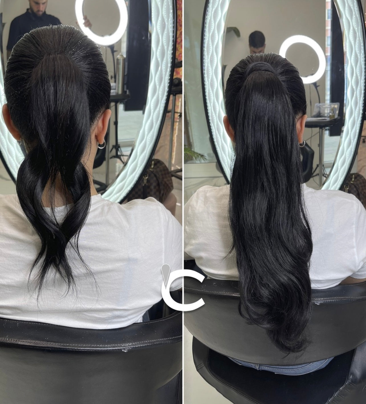 Coda pony nera